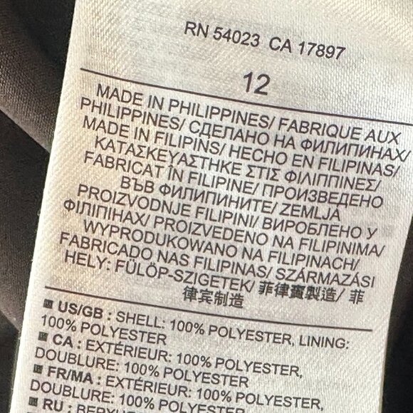 Banana Republic Mini Pleated‎ Skirt Leopard Size 12 Brown Tan Lined Zipper - Picture 4 of 12